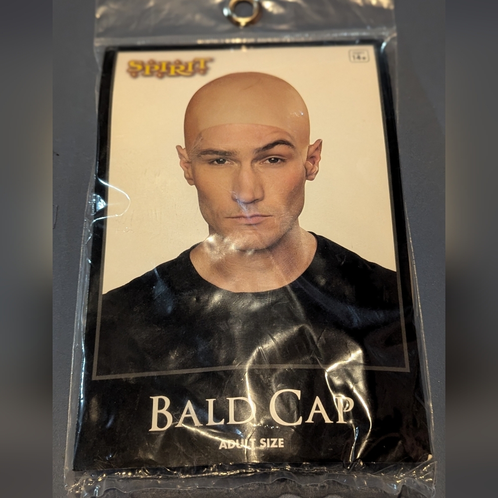 Spirit Halloween Bald Cap Adult Size. Sealed.